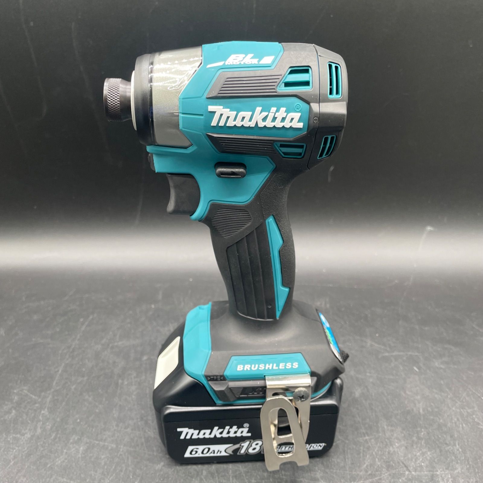 A 124 ♥ makita 充電式インパクトドライバ TD 173 D 18 V 6 0 Ah バッテリー 充電器付き マキタ ブルー ドライバー 電動ドライバー おすすめ インパクトドライバー 