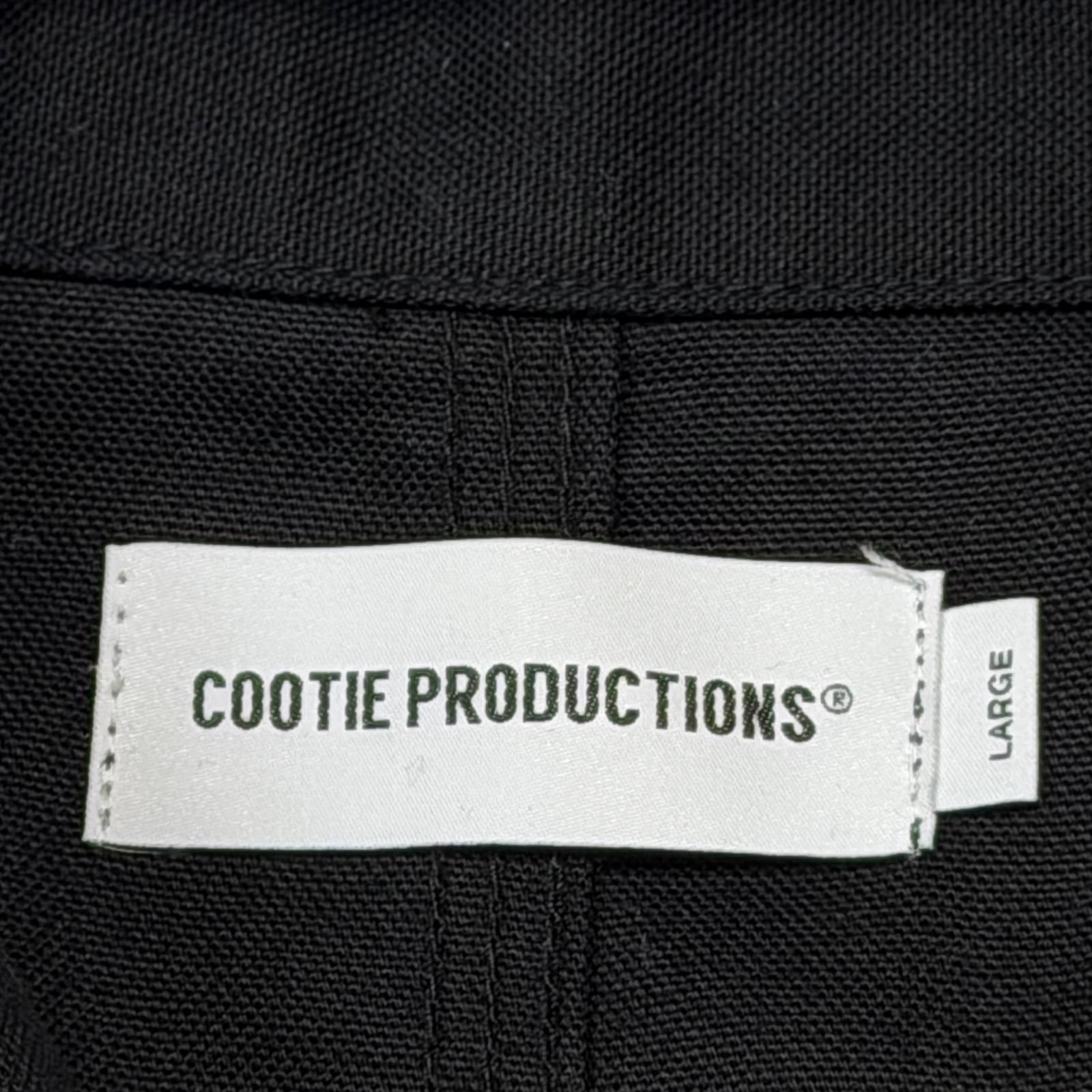 COOTIE PRODUCTIONS⁄Abyss Dyed Duck Coverall（Black）［ダック