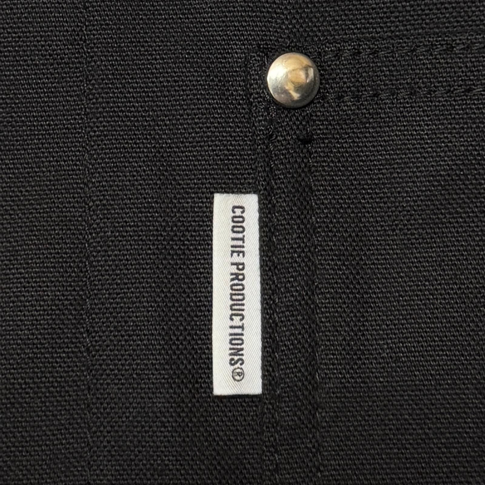 COOTIE PRODUCTIONS⁄Abyss Dyed Duck Coverall（Black）［ダック