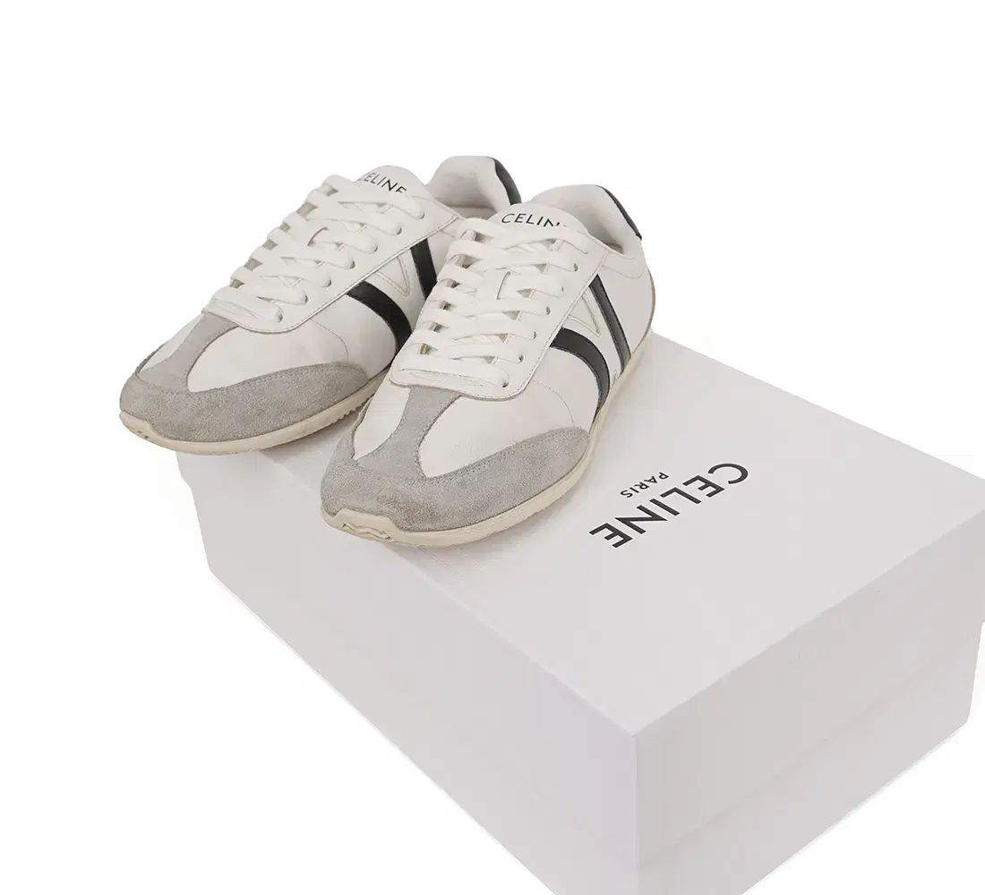 中古ブランド セリーヌ ジョガー ロー レースアップ スニーカー