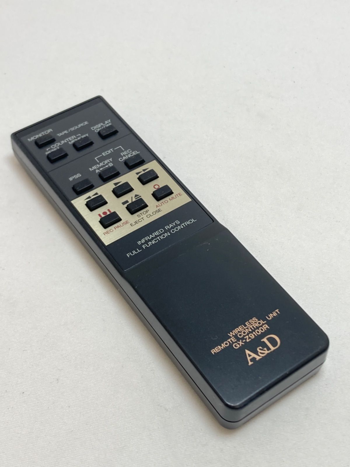 A&D リモコン カセットデッキ GX-Z9100R A&D リモコン GX-Z9100R【公式