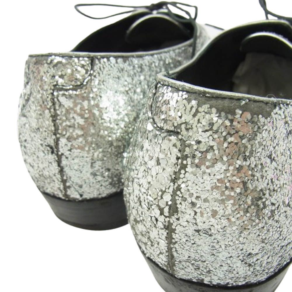 CELINE セリーヌ SA0199 グリッター ラメ ポインテッドトゥ レース