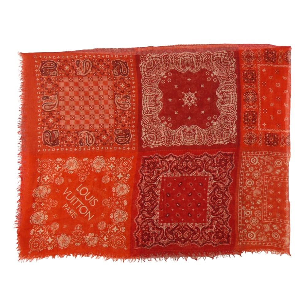 LOUIS VUITTON ルイ・ヴィトン M75267 モノグラム ペイズリー バンダナ
