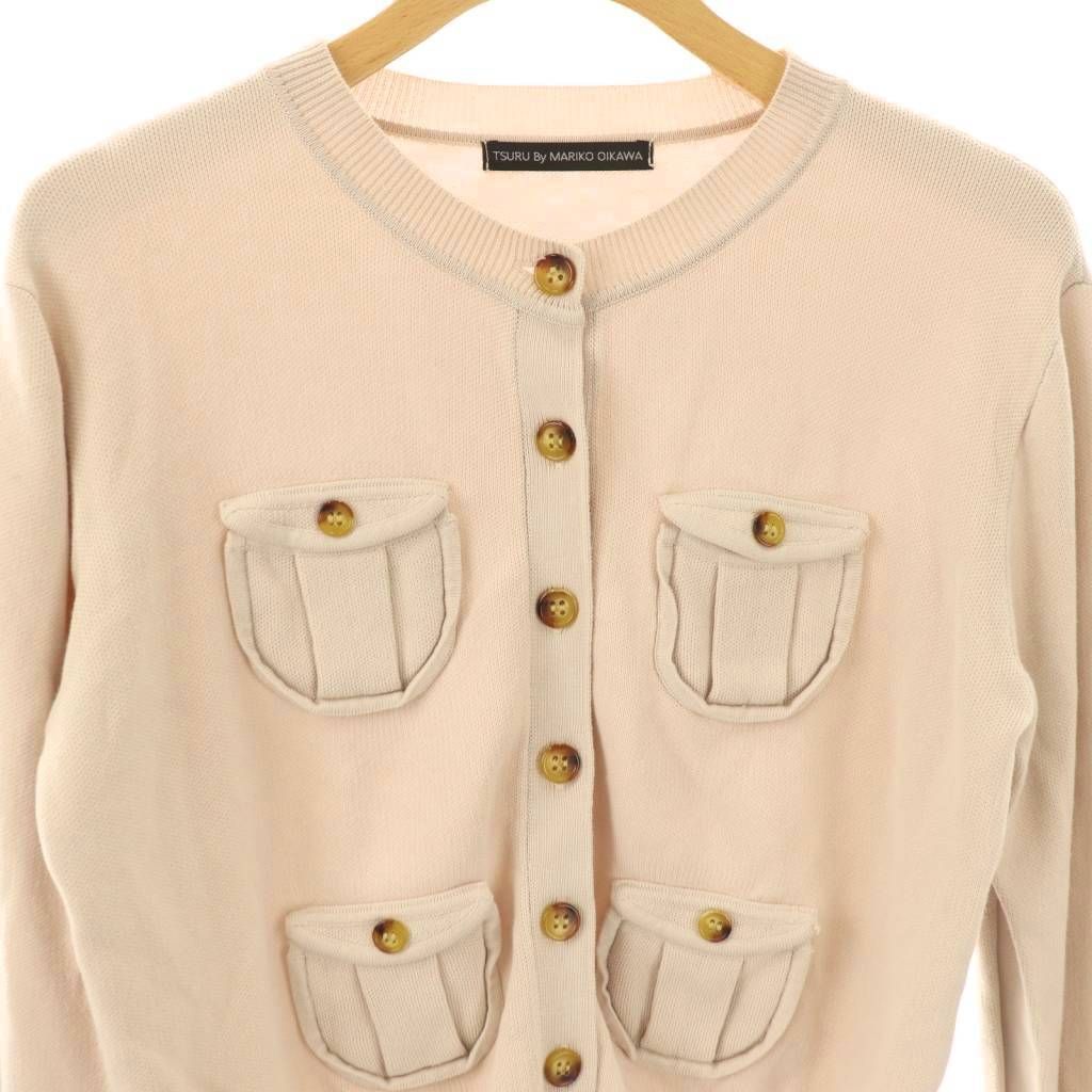 ツルバイマリコオイカワ　ondie カーディガン ツルバイマリコオイカワ ondie カーディガン