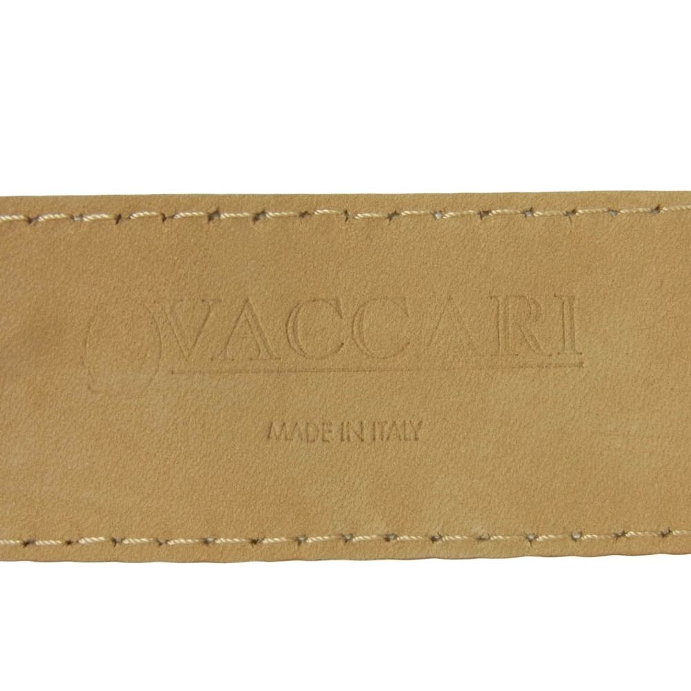 ヴァッカーリ VACCARI イタリア製 クロコダイル レザー ベルト