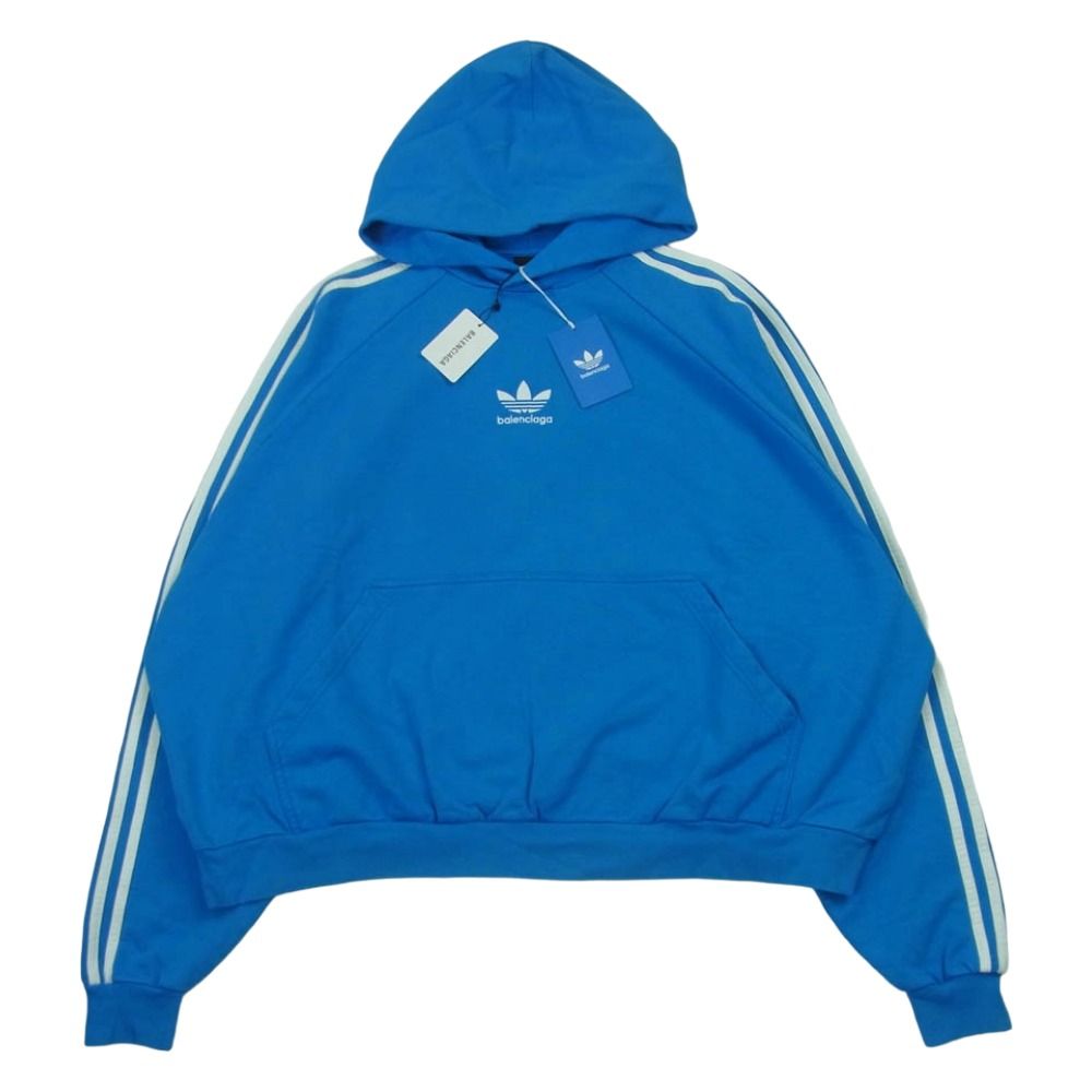 BALENCIAGA バレンシアガ 22AW 729322 adidas Hoodie Large Fit 