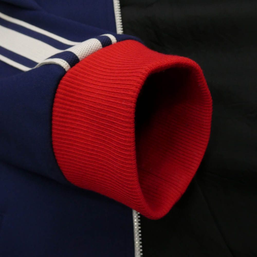 超美品セリーヌ 21AW エディ期 トリオンフZIP ダブルフェイスジャージ CELINE セリーヌ 2Y07H121O トリオンフ 刺繍 トリオンフ トラック