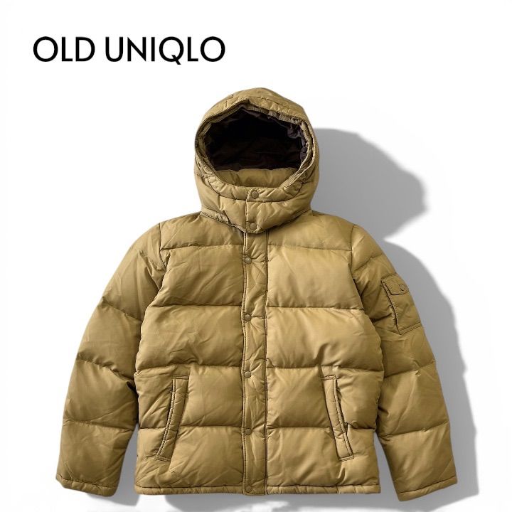 00s UNIQLO オールドユニクロ ダウンジャケット フーディー ナイロン 
