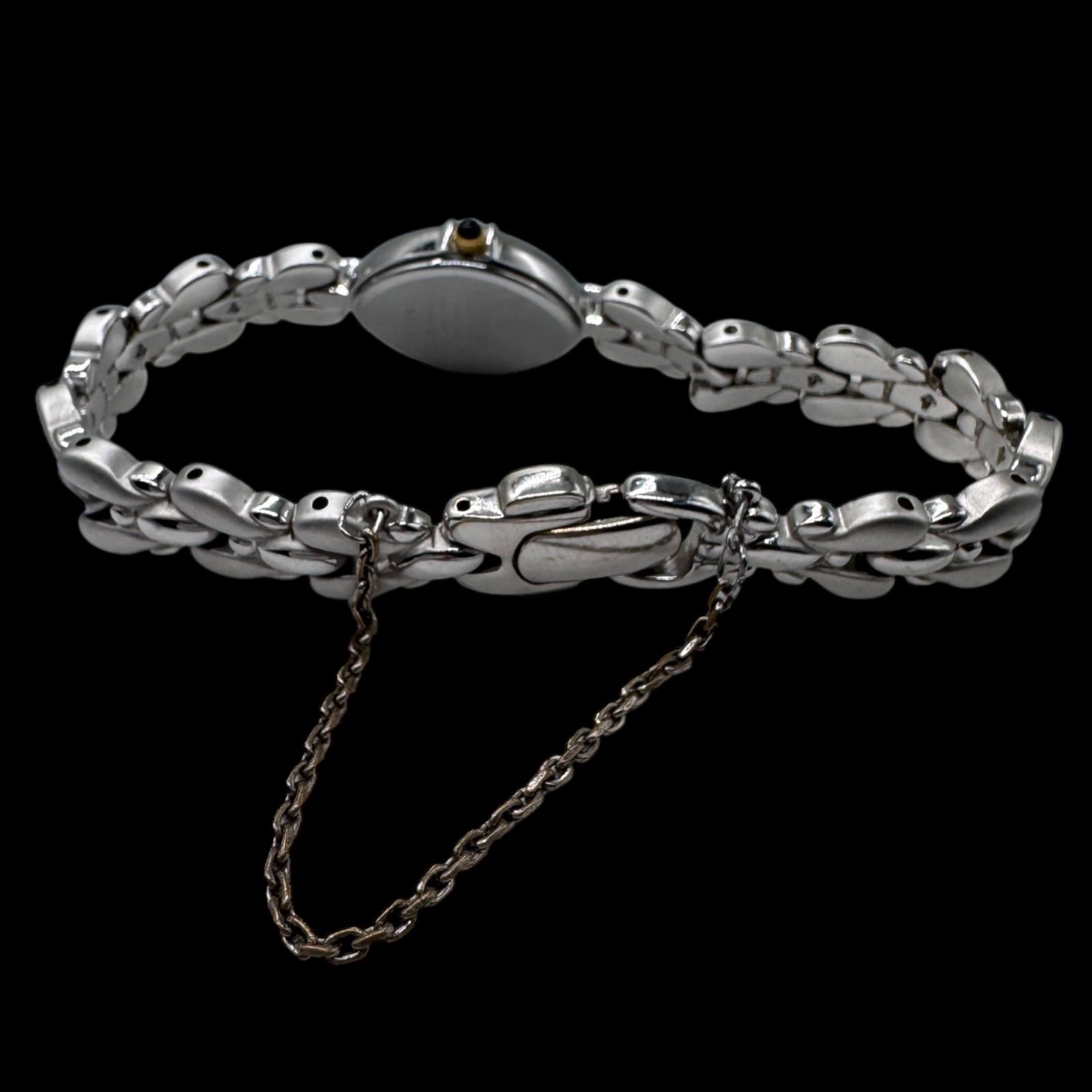 新品電池稼働品 SEIKO セイコー EXCELINE エクセリーヌ 2Pダイヤ