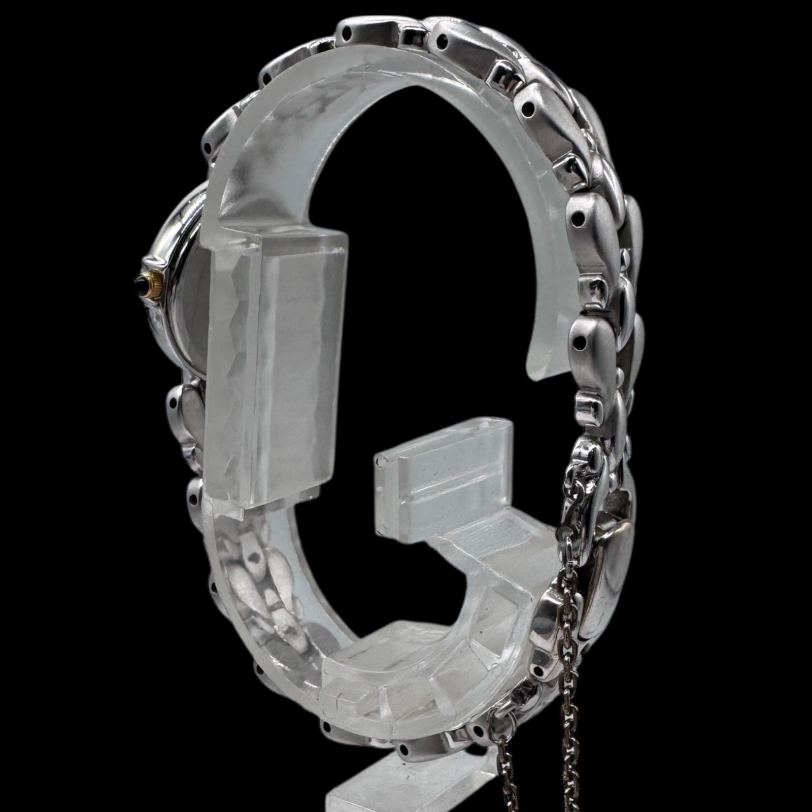 新品電池稼働品 SEIKO セイコー EXCELINE エクセリーヌ 2Pダイヤ