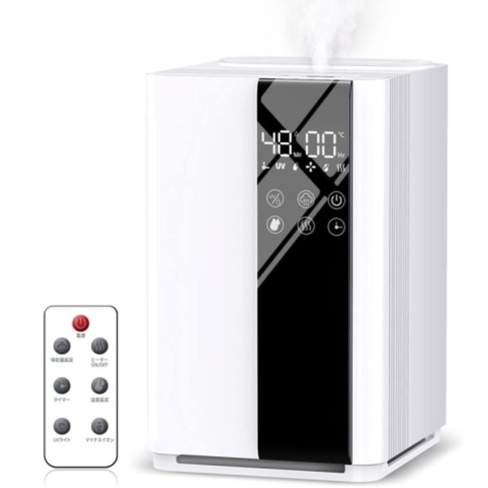 中古】LOMAYA ハイブリット式 加湿器 5.0L リモコン付 RR-H940