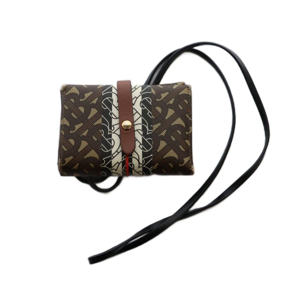 バーバリー BURBERRY TBモノグラムショルダーウォレット 2つ折り財布