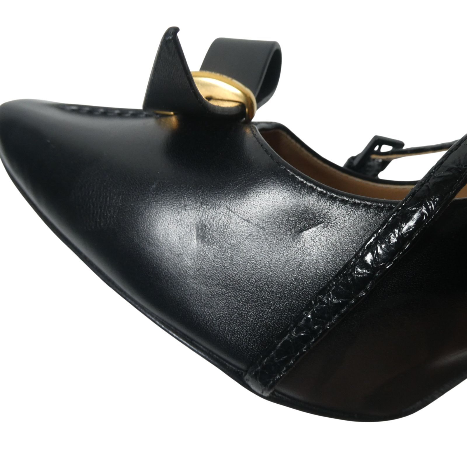 極美品 LOUIS VUITTON ルイヴィトン 35.5 約22.5cm モノグラム レザー