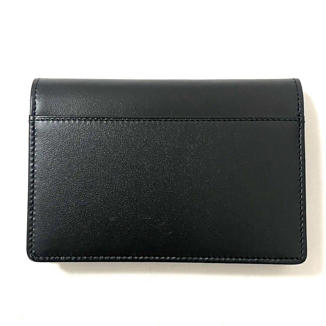 Y【MONTBLANC】名刺入れ レザー ブラック/黒 カードケース モンブラン