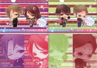 中古】クリアファイル 雅臣＆右京/光＆要 クリアファイルセット(2枚組