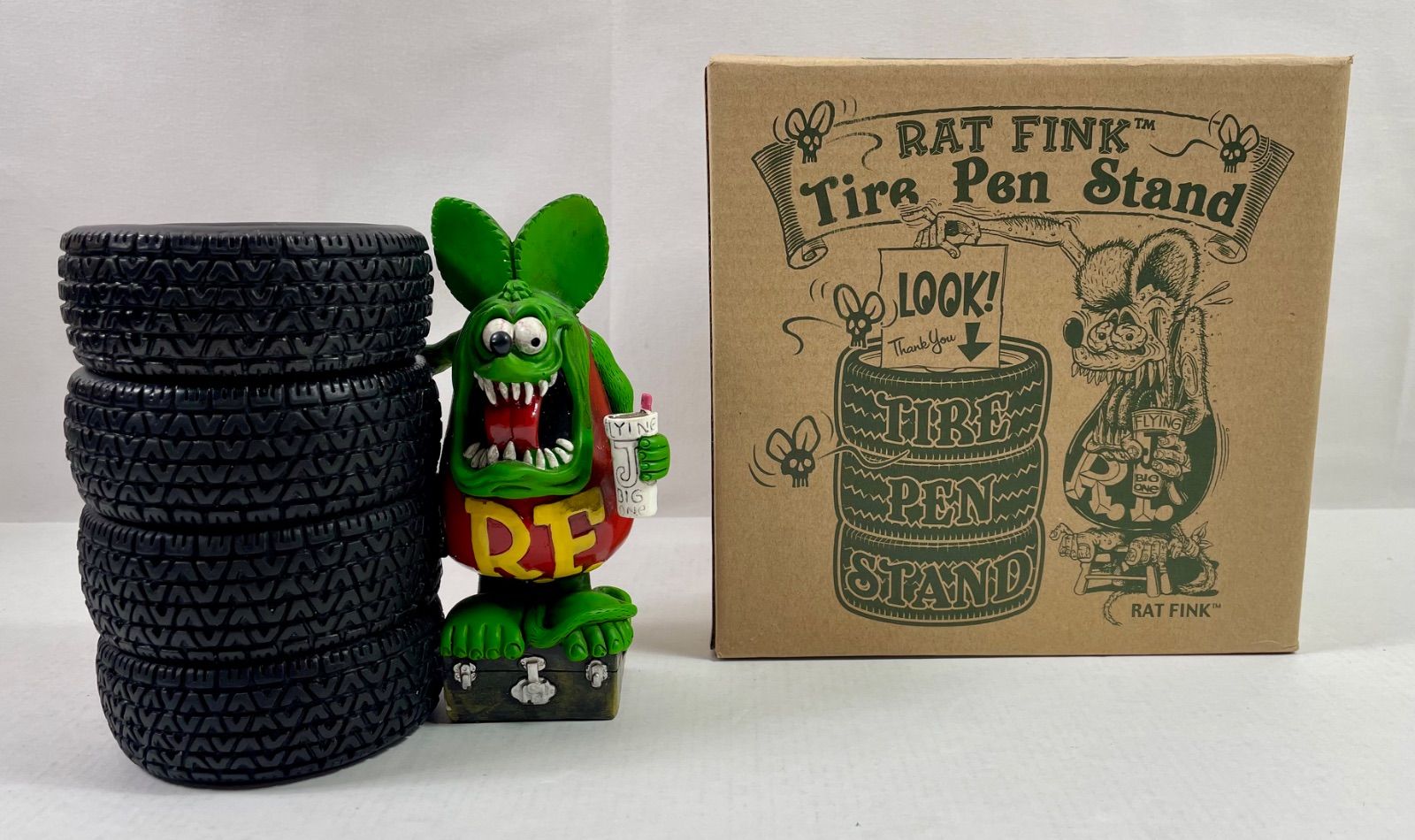 A2467・RAT FINK ラットフィンク ペン立て スタチュー フィギュア 置物