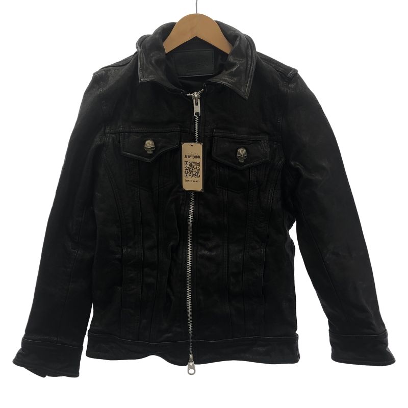 中古】JACKROSE VINTAGE COLLARS T.F.O.A 山羊革 レザージャケット L