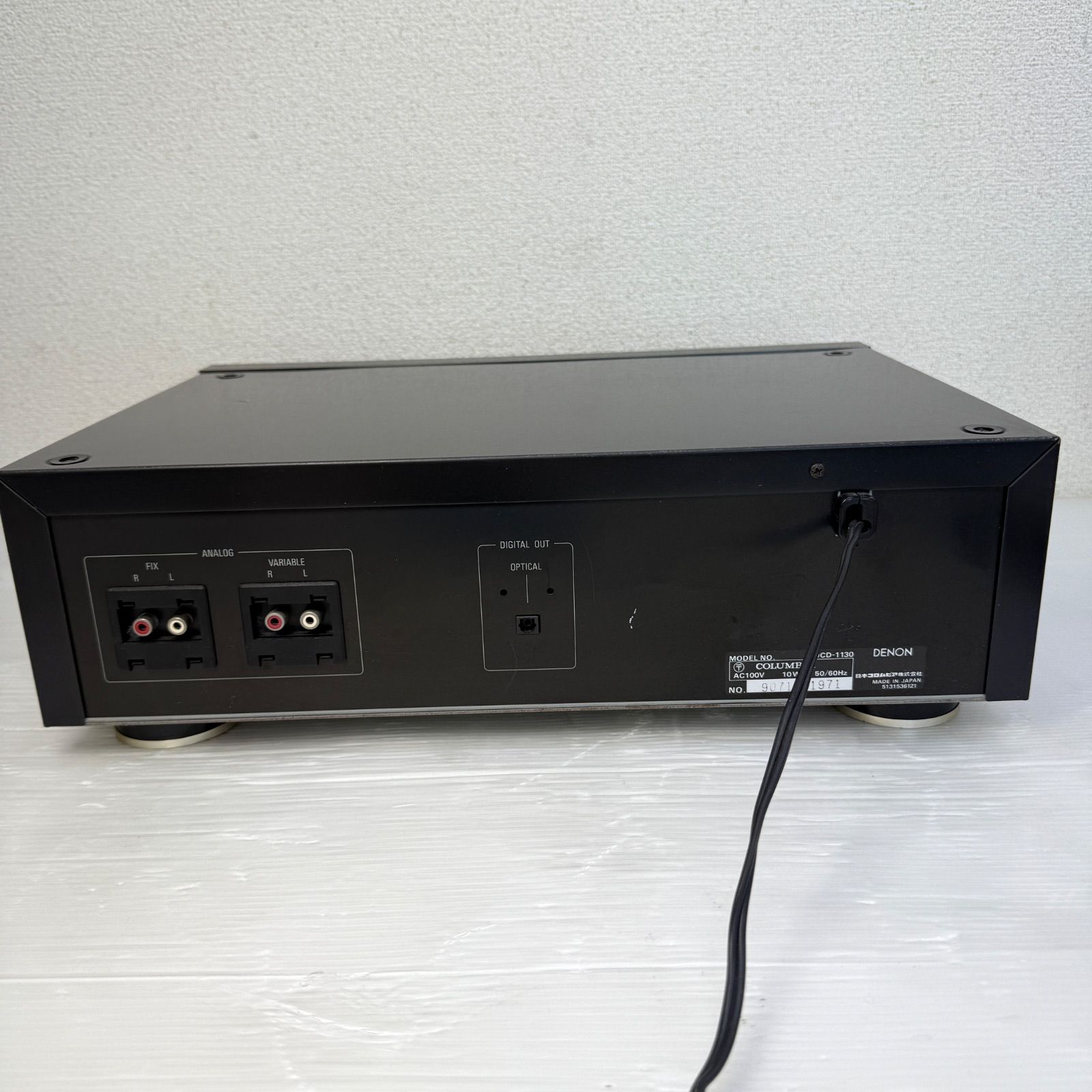 ☆DENON デノン☆DCD-1130 CDプレーヤー オーディオ機器 - メルカリ