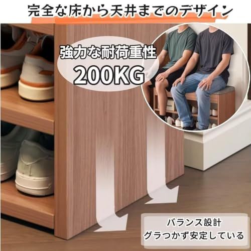  迅速に発送 玄関ベンチ シューズラック 3段 長さ80 cm 幅30 高さ51 8 木製 収納ベンチ 下駄箱 小物収納付き クッション付き 靴棚 靴箱 ブーツを収納できる 多機能 玄関腰掛け 省スペース 組み立て簡単 日本語説明書付き 11 dc 9871 その他 キッチン 食器