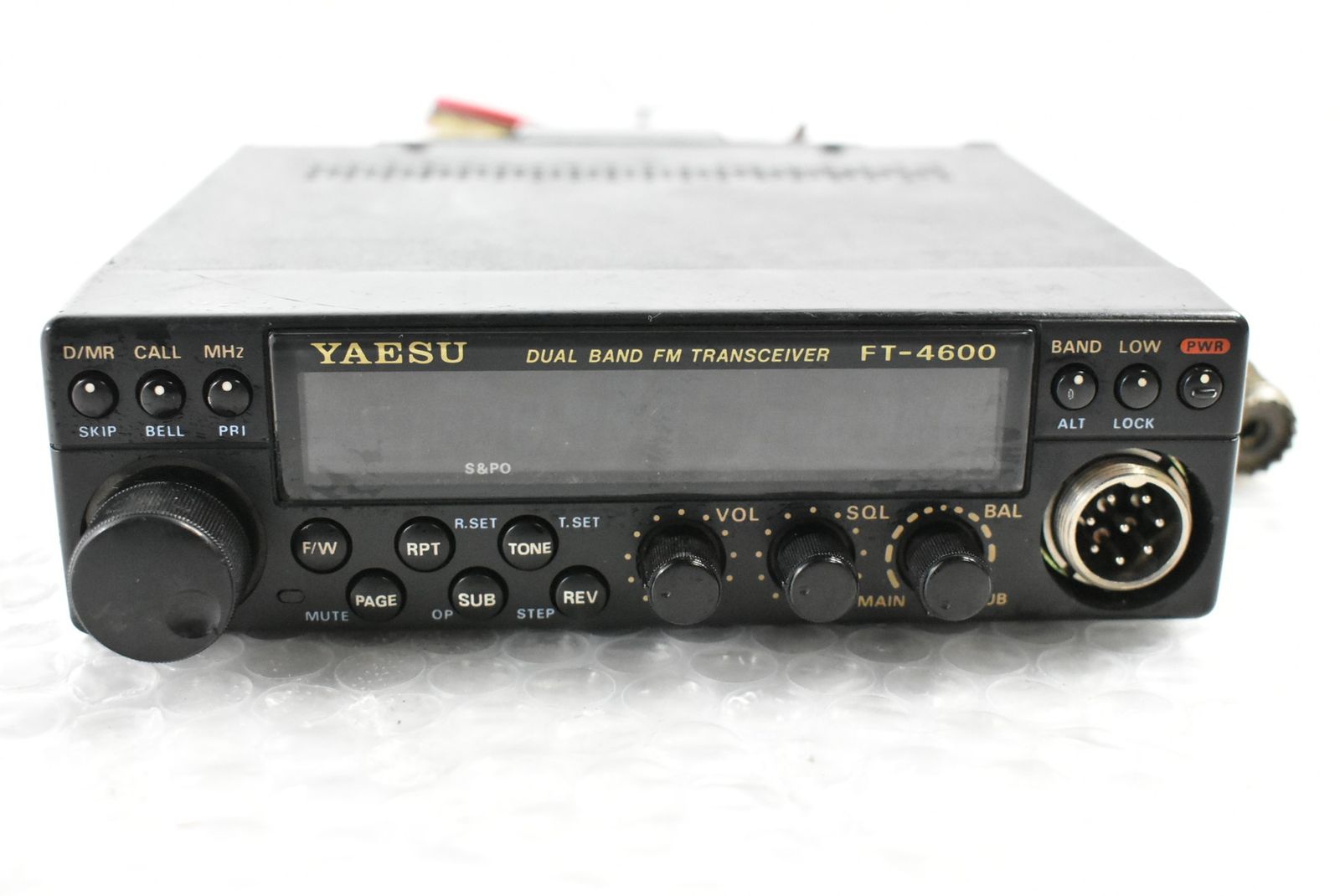 現状品 ヤエス FT-4600H デュアルバンド モービルトランシーバー