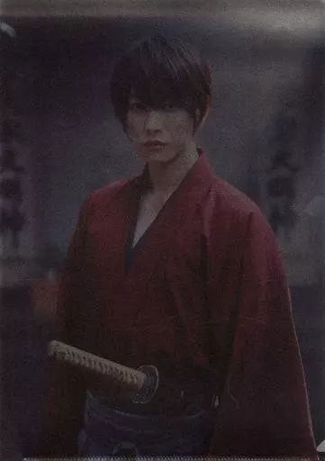 中古】クリアファイル 佐藤健(緋村剣心) メタリックA4クリアファイル