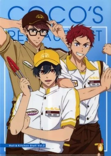 中古】クリアファイル 【シークレット】郁弥＆旭＆日和 A4クリア