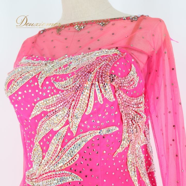 社交ダンス 衣装 スタンダードドレス ワンピース ドレス スタンダード