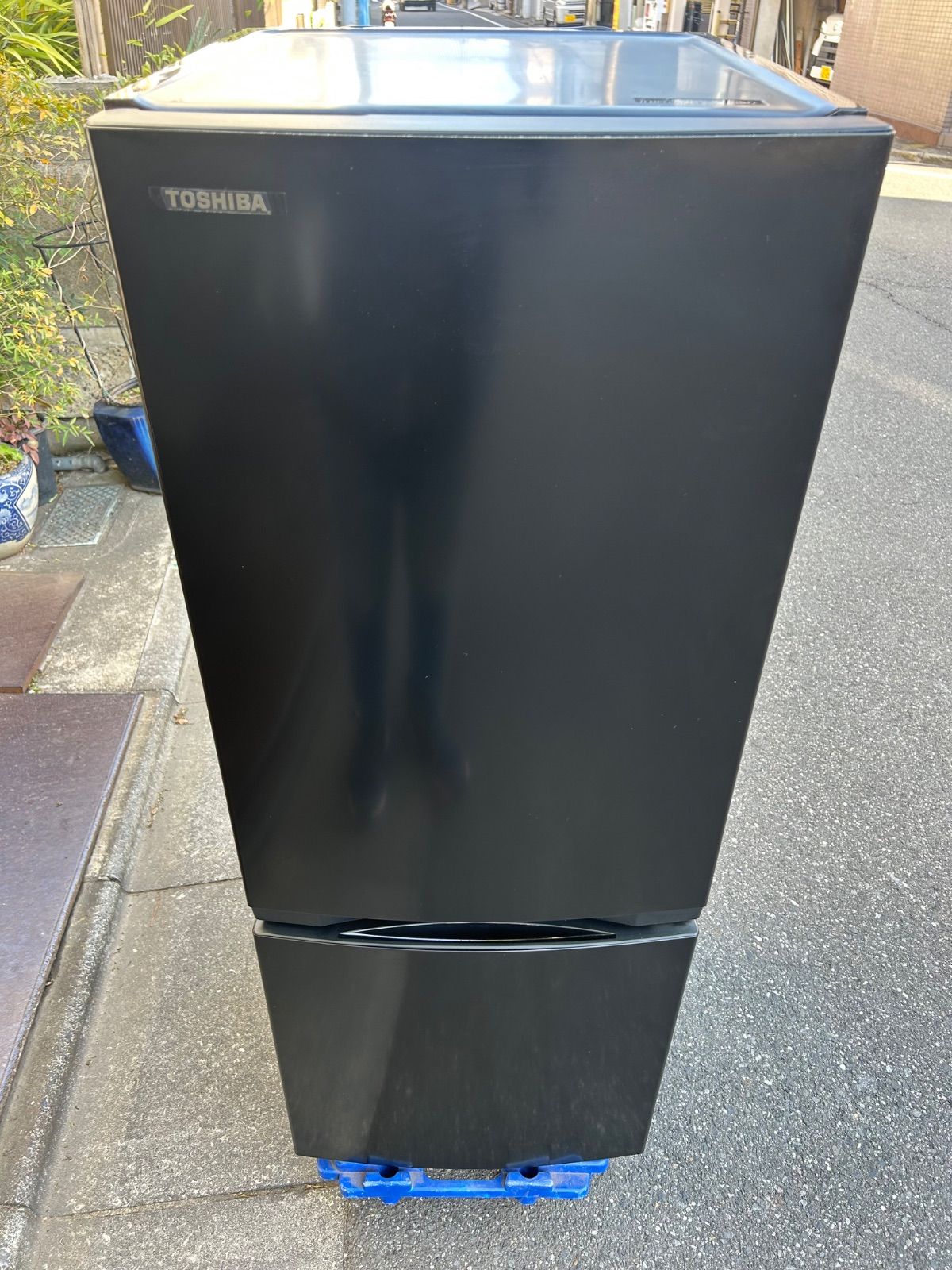 2024年製 TOSHIBA 東芝 2ドア ノンフロン冷凍冷蔵庫 GR-V15BS(K