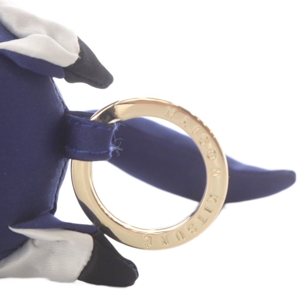 メゾンキツネ MAISON KITSUNE フォックス FESTIVE バッグチャーム