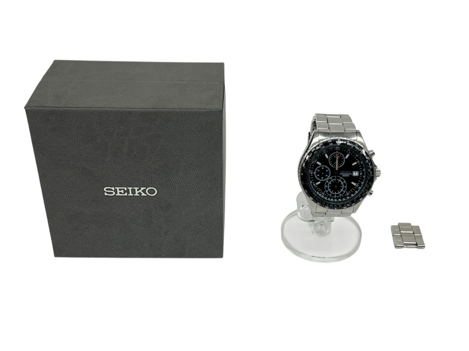 SEIKO (セイコー) クオーツ パイロットクロノグラフ フライトマスター 