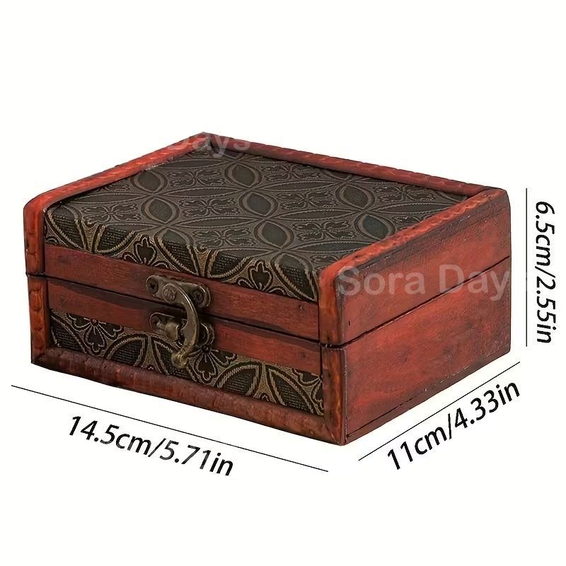 小物入れ ジュエリーボックス アクセサリーケース ヴィンテージ風