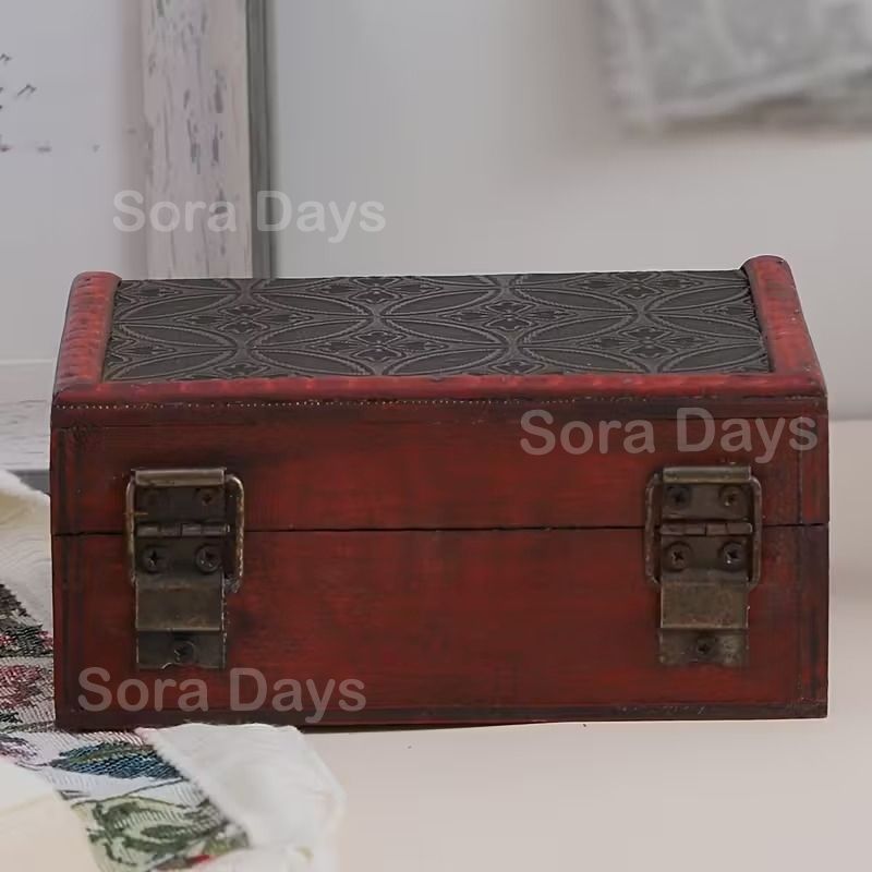 お洒落な小物入れ 小物入れ ジュエリーボックス アクセサリーケース ヴィンテージ風