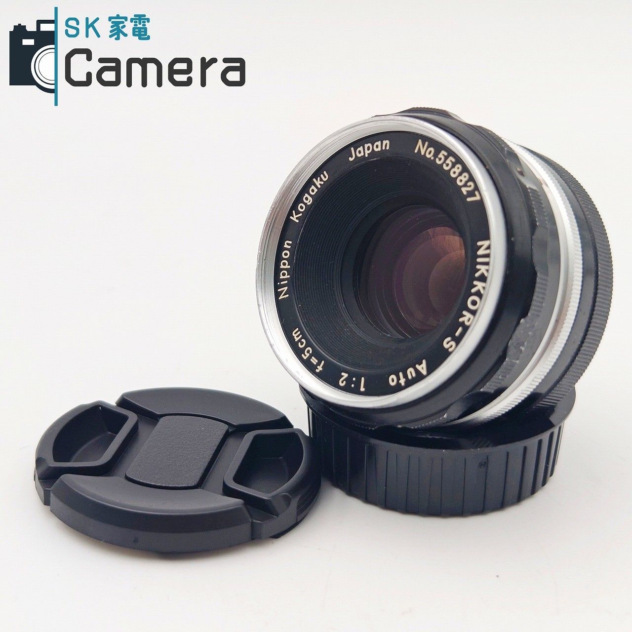 中古】 NIKON NIKKOR-S Auto 5cm F2 非Ai PAT.PEND. 刻印 6枚絞り