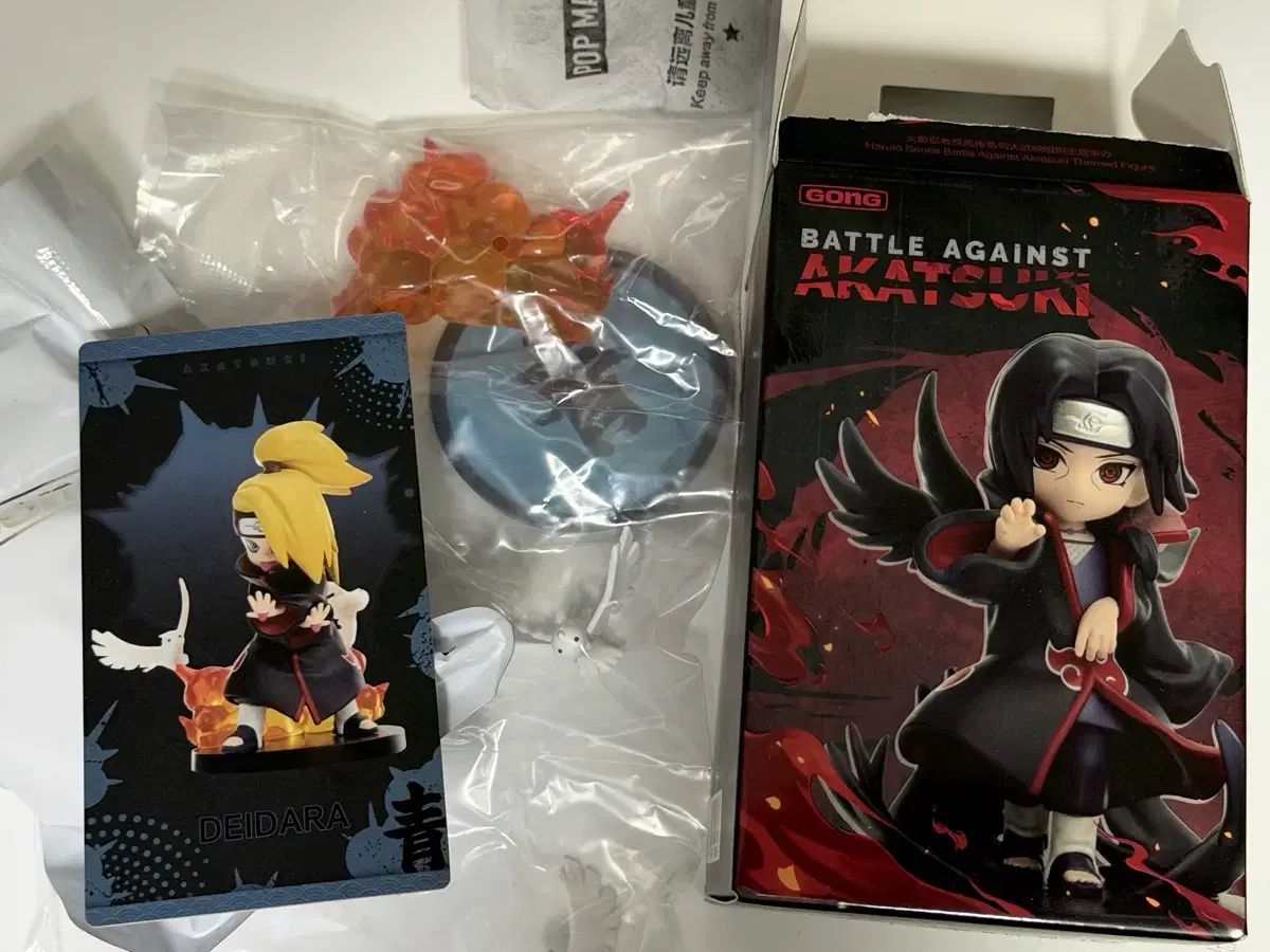 NARUTO アカツキ POP MART デイダラ ナルト 暁 アソート缶バッジ 