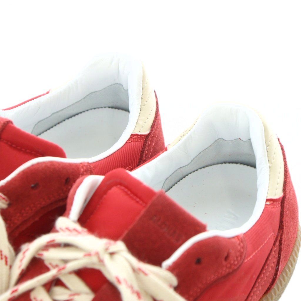 アロハス ALOHAS LEATHER スニーカー 37 23.5cm 赤 レッド /RI □OS
