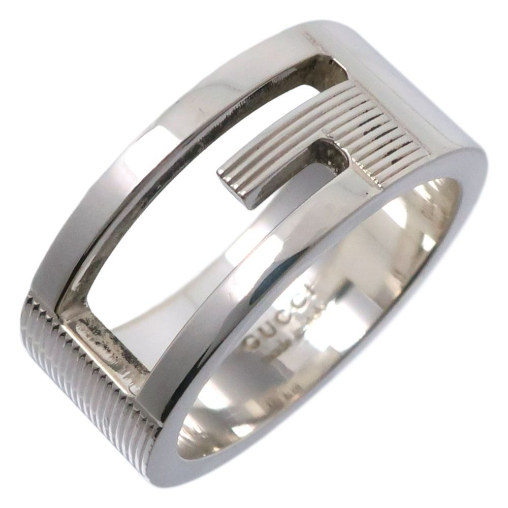 GUCCI】グッチ ブランデッドG シルバー925 10.5号 レディース 7.1g