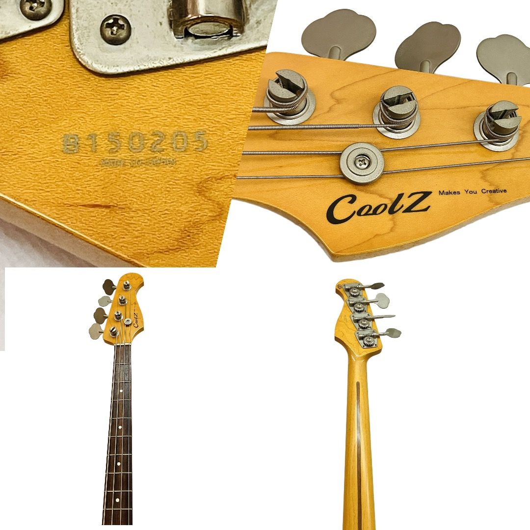CoolZ ZJB-10R 3TS ジャズベース 楽器 入門用 サブベース クールZ 中古