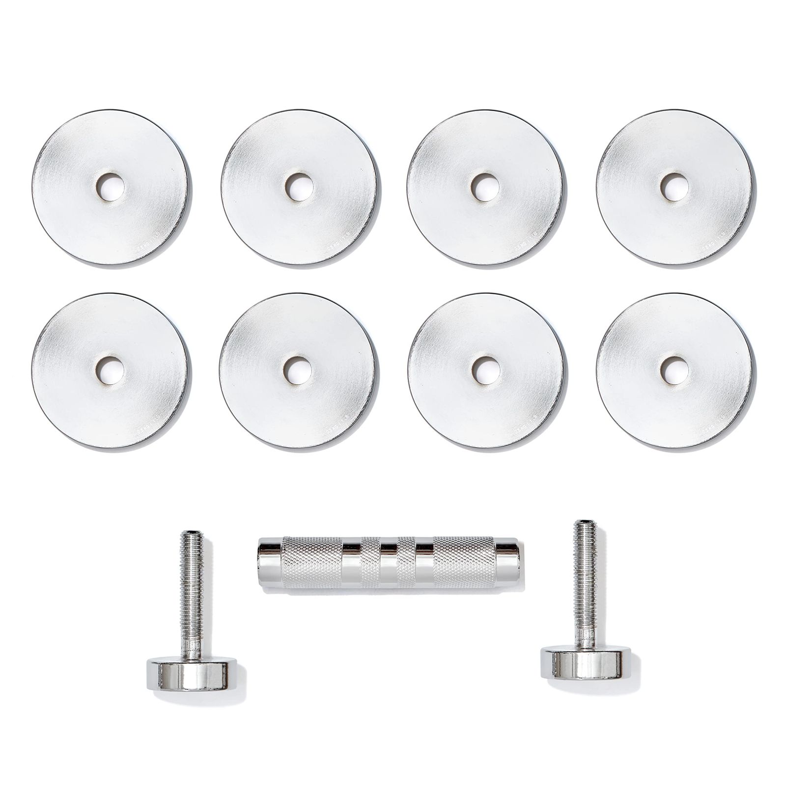 新品 adidas(アディダス) アジャスタブルクロームダンベル 5KG (1-5KGS