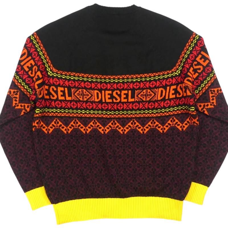 ディーゼル DIESEL ニット ダメージ加工 希少Lサイズ (ディーゼル) 極 ディーゼル DIESEL ニット ダメージ加工 希少Lサイズ (ディーゼル) 極
