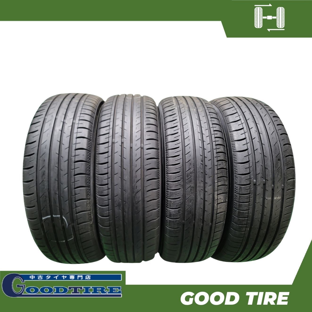 175/60R16 ヨコハマ BLUEARTH-GT AE51 2021年製 4本 夏用 7.5分山 