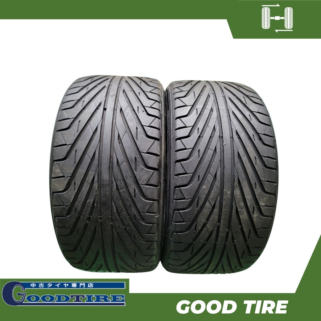 245/40R18 TRIANGLE TR968 2021年製 夏用 2本セット 7.5分山 中古 