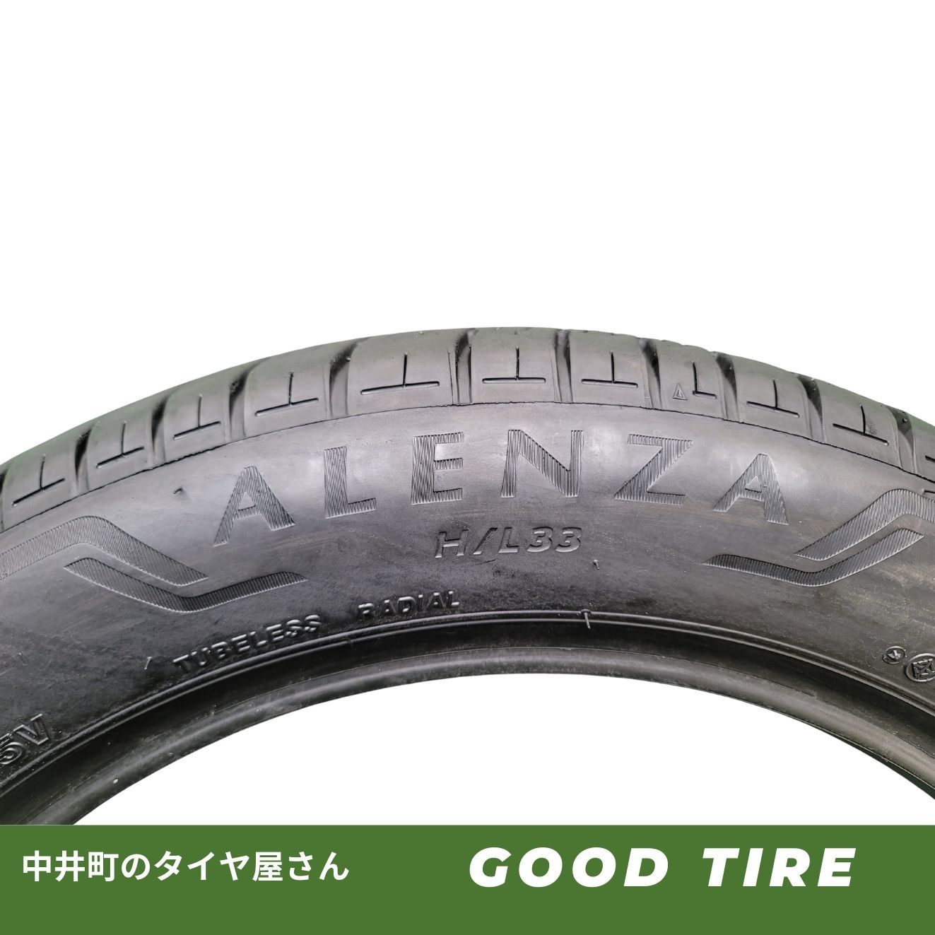 ALENZA 225⁄50R18 ブリヂストン H⁄L33 ⁄ホンダ純正 7.5J ヴェゼル 95V