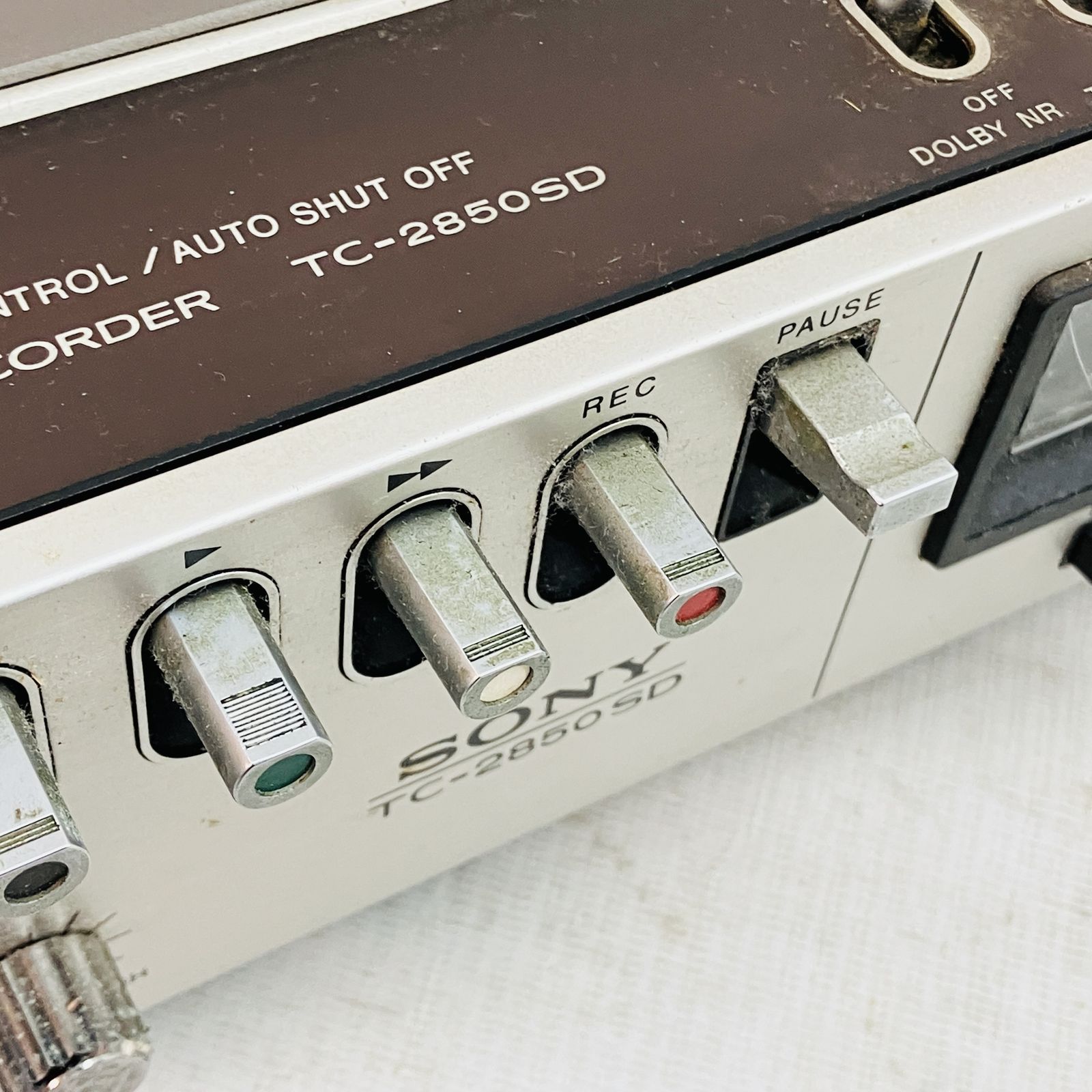 SONY TC-2850SD カセットデンスケ カセットデッキ 名機 昭和レトロ