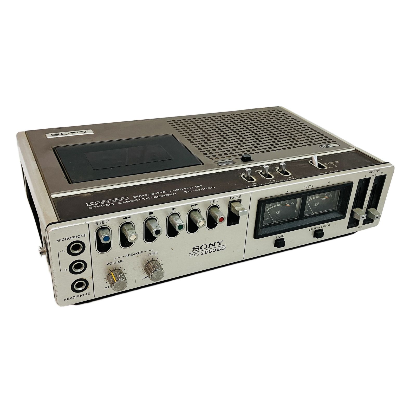 その他 Sony TC-2850SD SONY TC-2850SD カセットデンスケ カセットデッキ 名機 昭和レトロ