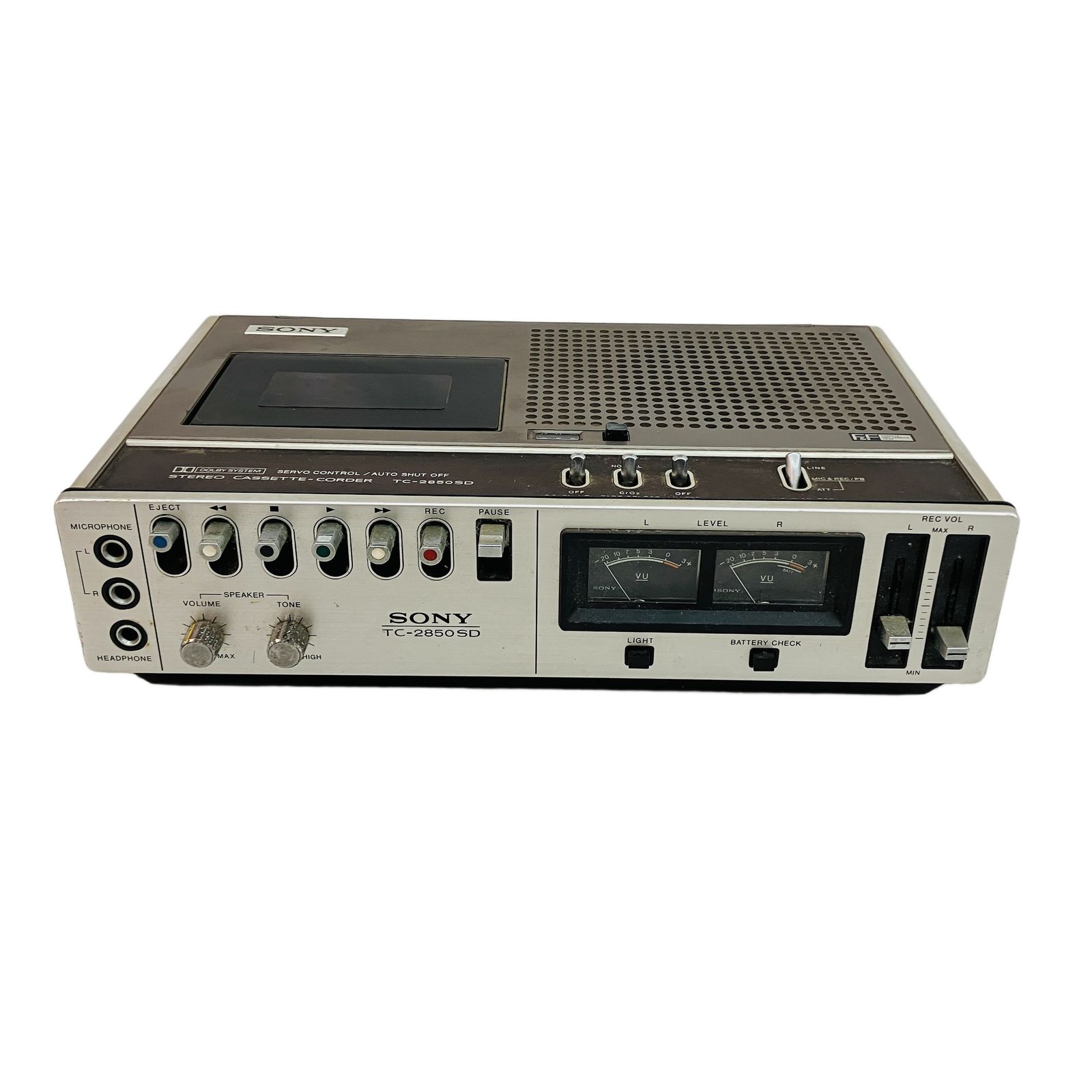 SONY/カセット・デンスケ『TC-2800』 SONY/カセット・デンスケ『TC