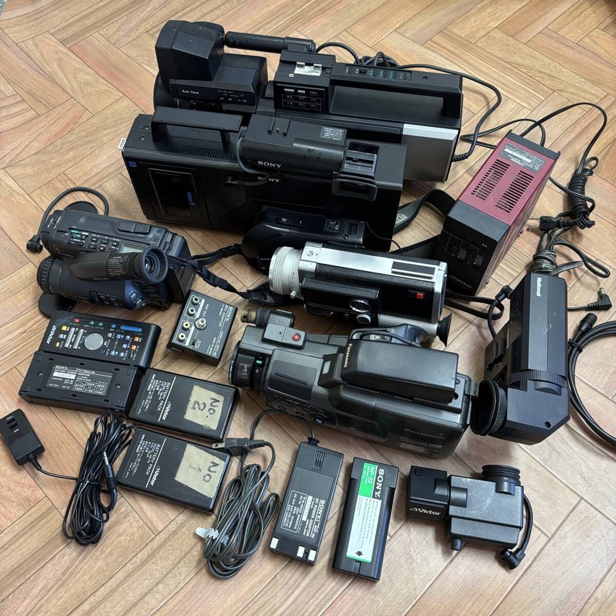 ちょっと豪華なジャンクまとめ【まとめ】デジタルビデオカメラ5台＋