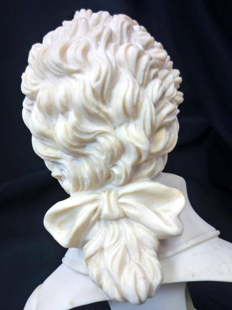 E79 W.A モーツァルト 置物 イタリア製 モーツァルト 胸像 Amadeus