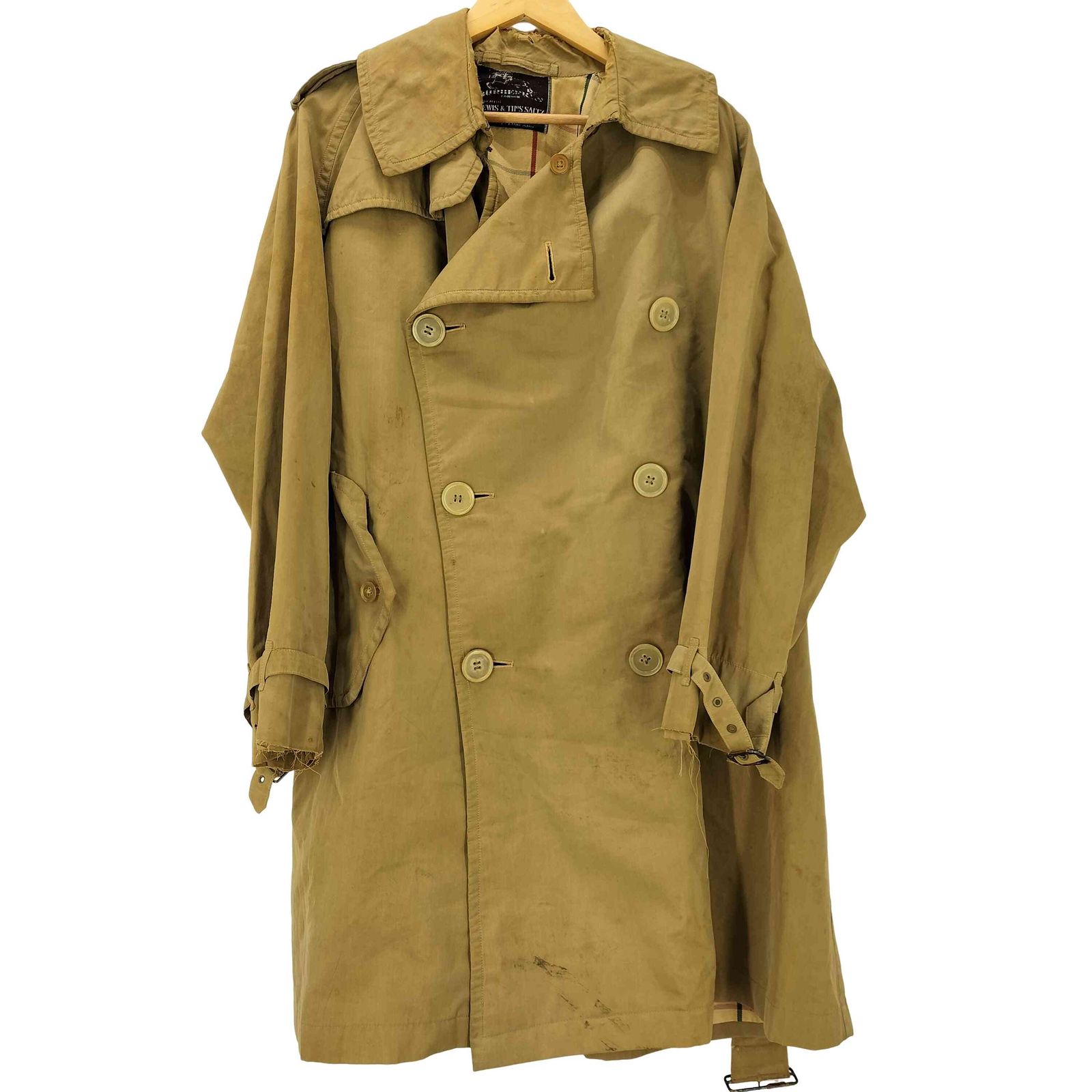 バーバリー トレンチコート 英国 86年製 50サイズ(L L相当) バーバリーのトレンチコート｜英国製というプリンシプル｜エスクァイア