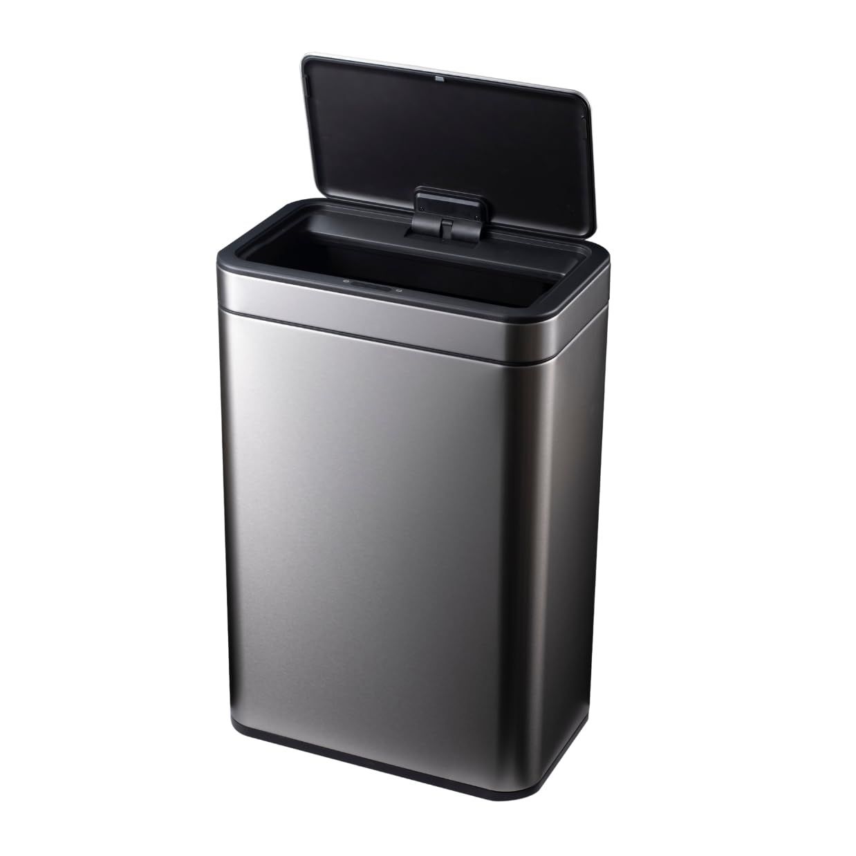 EKO 発売 新型モデル ゴミ箱 自動開閉 センサー 50 L 45 Lゴミ袋対応 シルバー メリディアン ステンレス インナーボックス付 ふた付き EK 9568