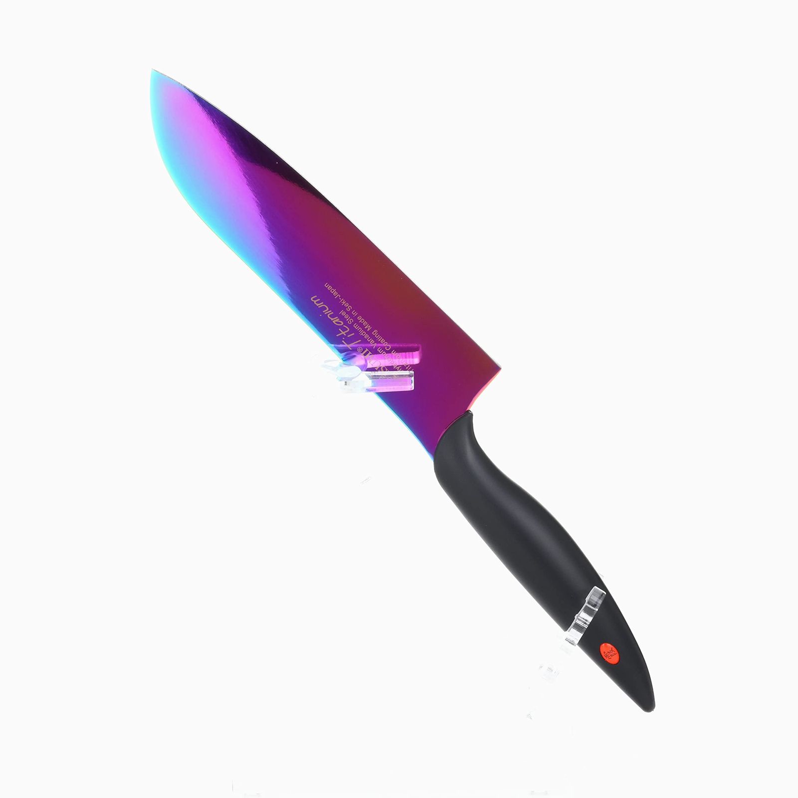 新品 スミカマ 霞 KASUMI 包丁 チタンコーティング 三徳包丁 18cm